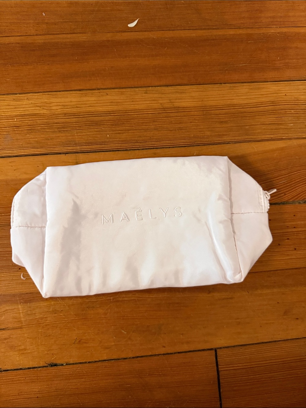 MAELYS White Cosmetic Pouch